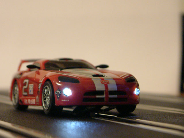 Frontlights at dusk...