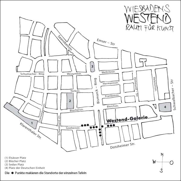 Der Weg zur Galerie ...